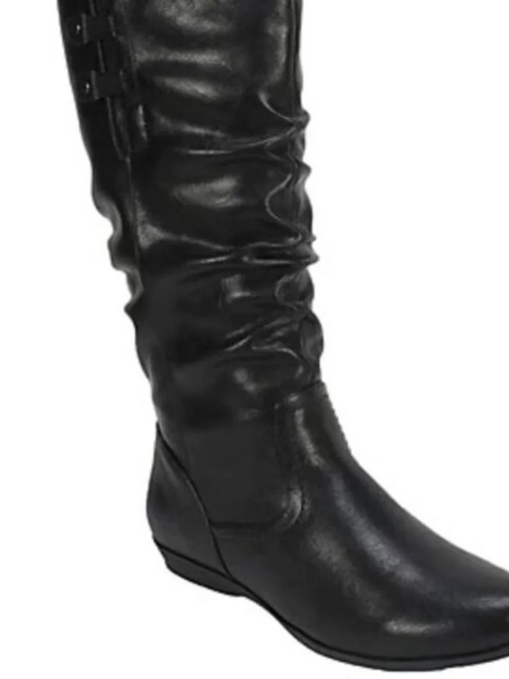 Cliffs by White Mountain Felisa Slouchy Knee High Boots Black Size 5 M GUC